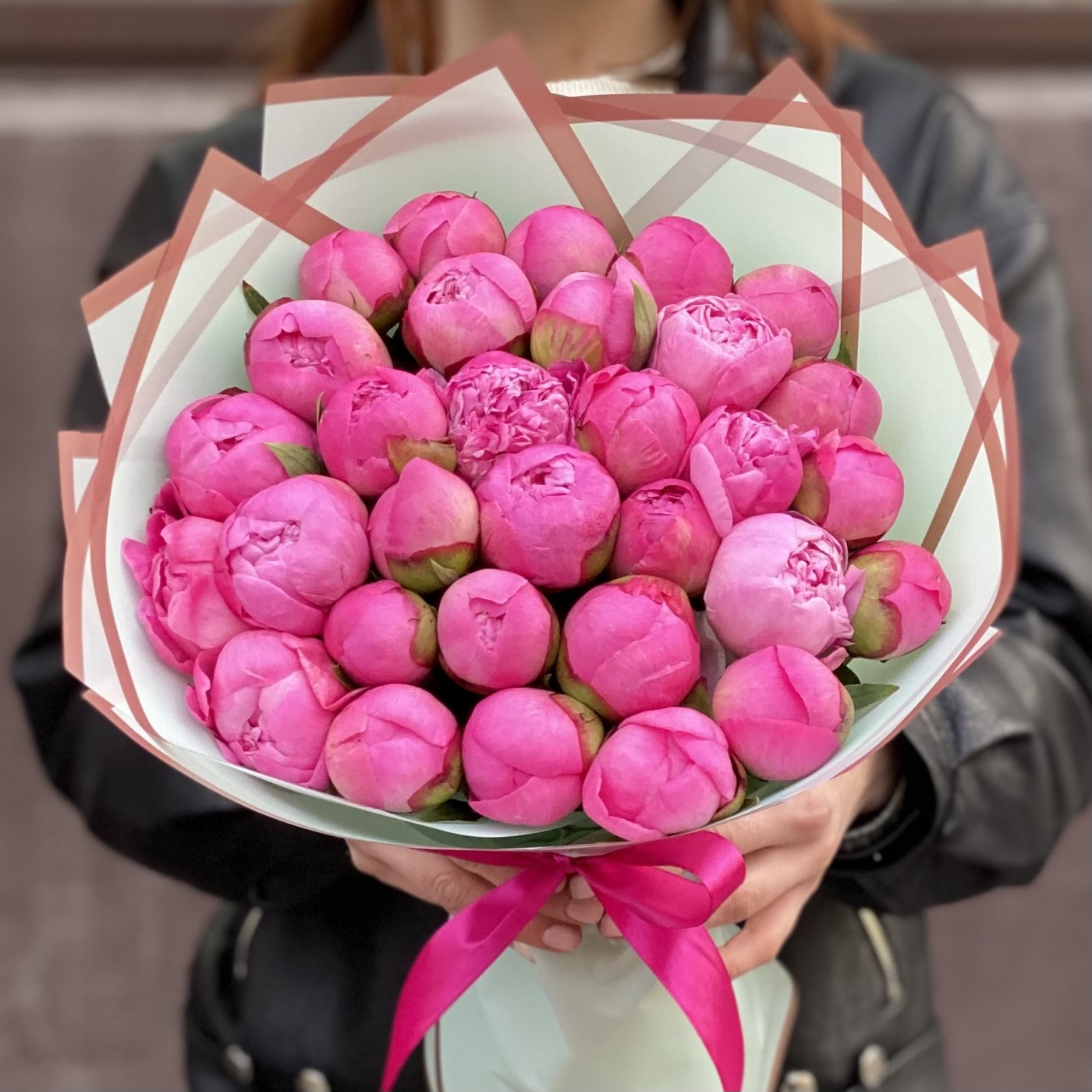 31 розовый пион Флеминг